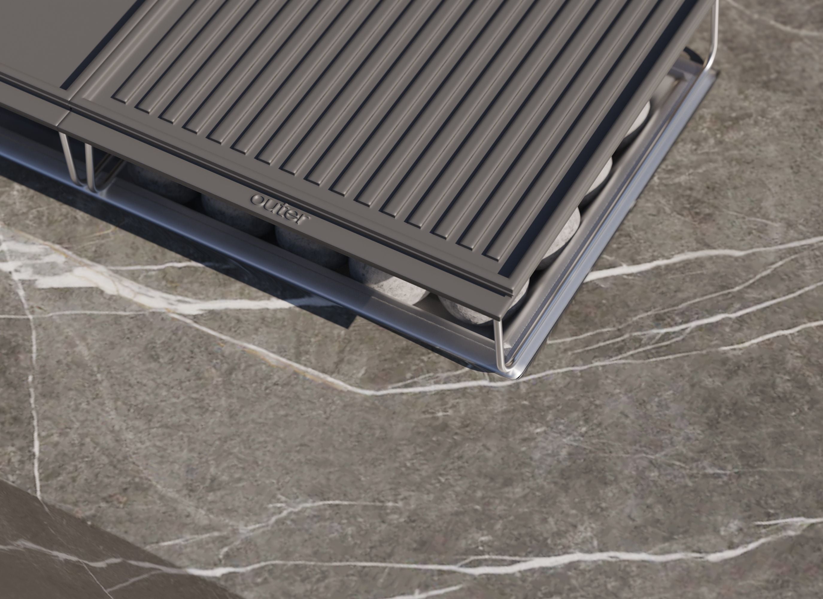 Ensemble de cuisson pour foyer OuterStone - Rectangulaire