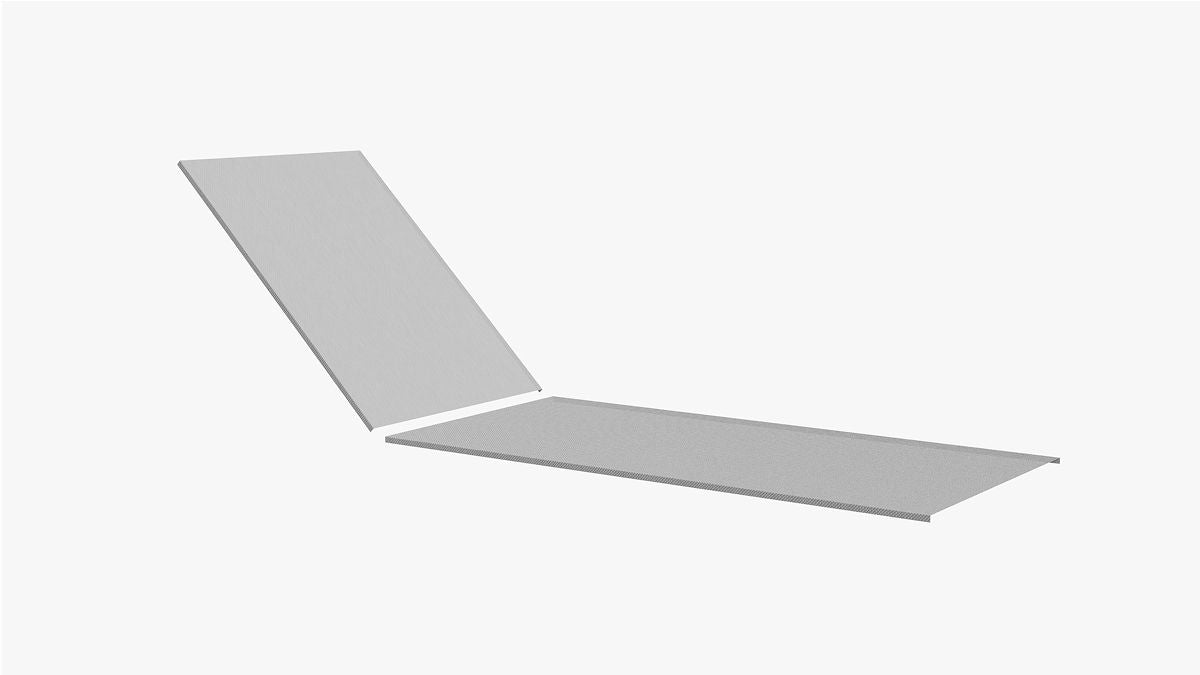 Housse de remplacement pour chaise longue Infinity en aluminium