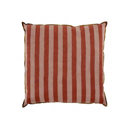 Coussin carré rose