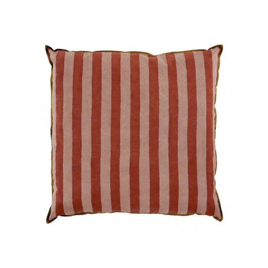 Coussin carré rose