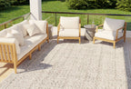 Tapis d'extérieur écologique 1188 gris coquillage