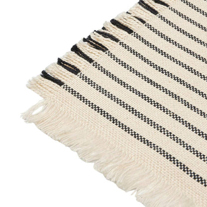 Chemin de table rayé